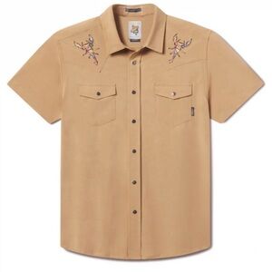 Baja Llama 2 STINGERS - DISSIDENT WESTERN FRONT SNAP BUTTON UP